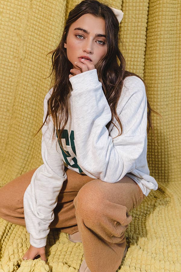 TEQUILA Graphic Sweatshirt Top