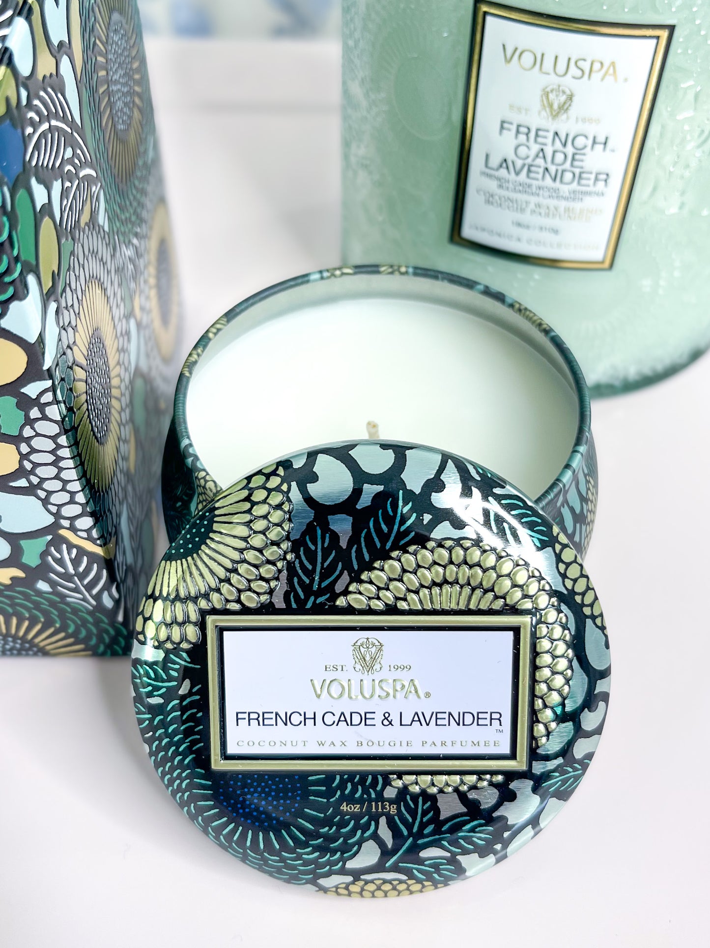 French Cade Lavender Mini Tin