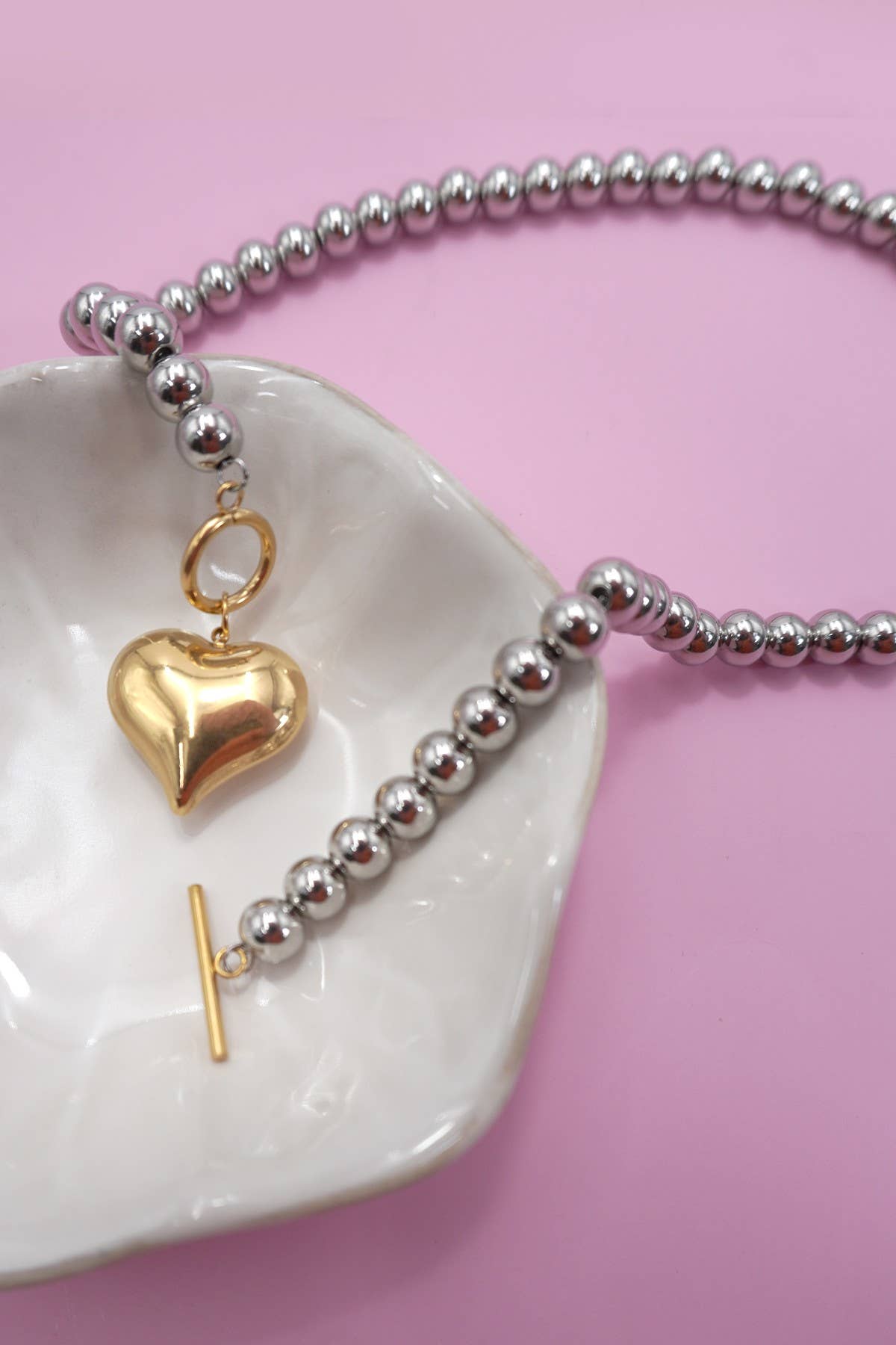 18K Stainless Steel Tarnish Free Waterproof Necklace