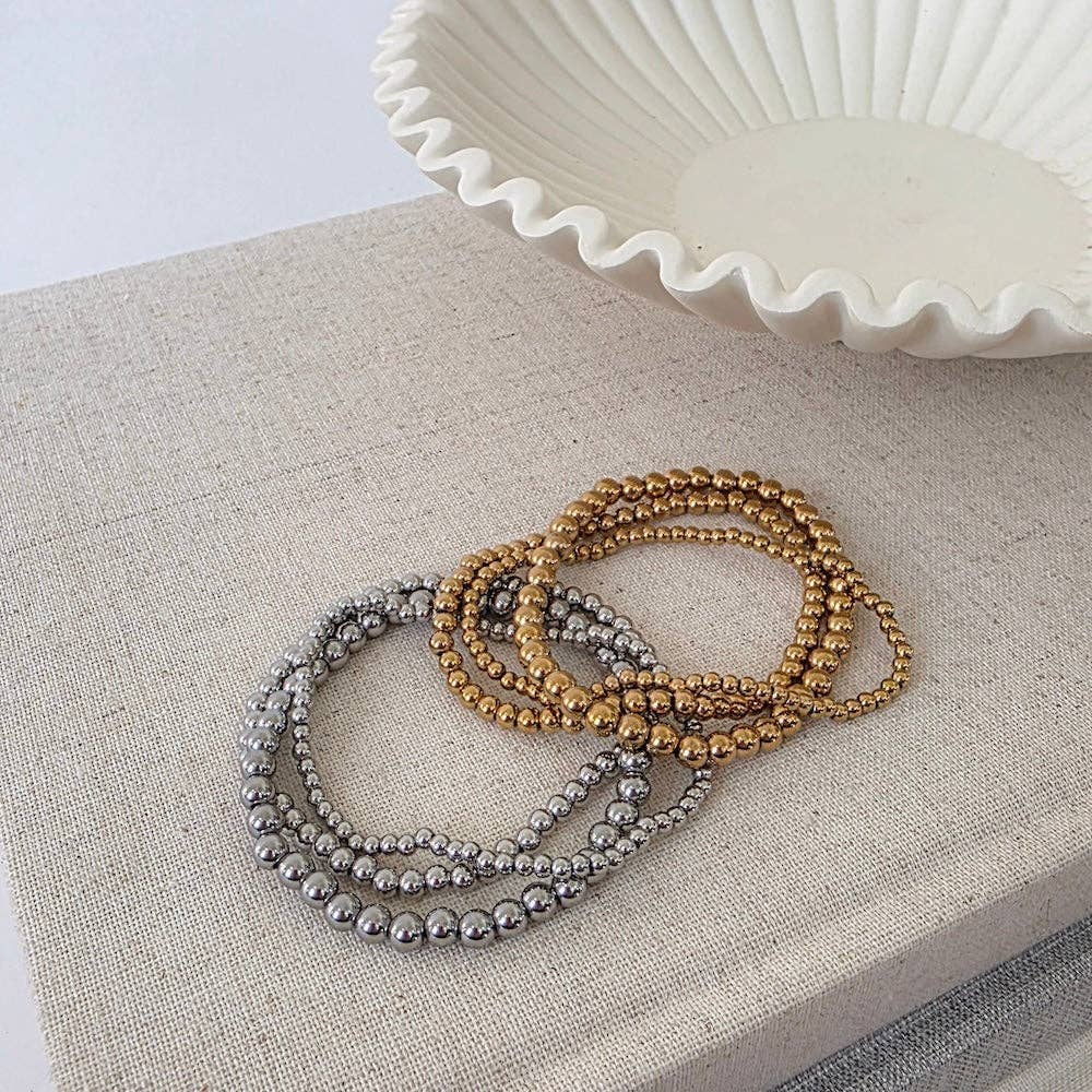 Monroe Stretch Bracelet Set - WATERPROOF