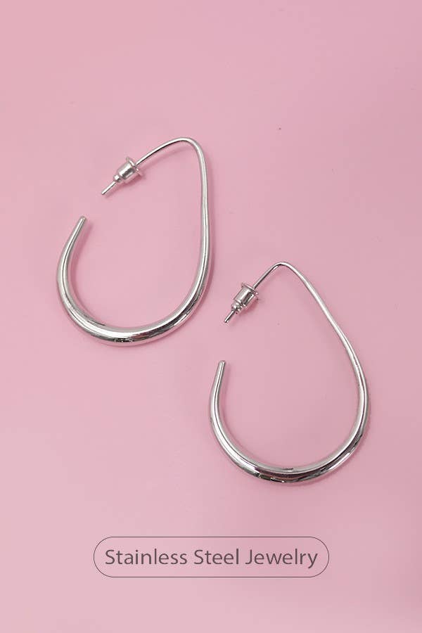 18K Stainless Steel Waterproof Free Earrings