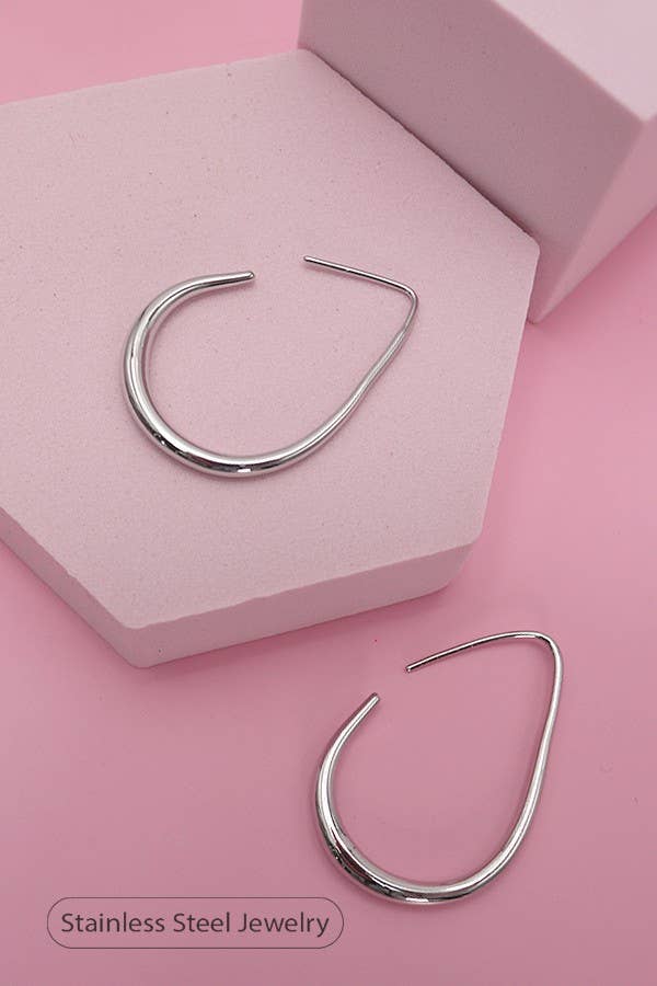 18K Stainless Steel Waterproof Free Earrings