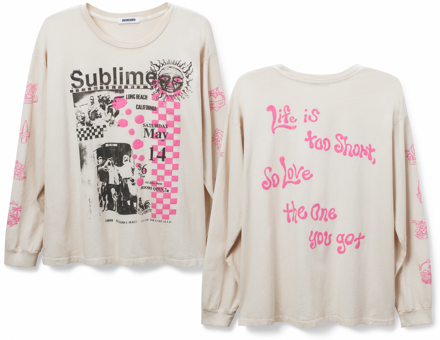 DAYDREAMER SUBLIME Love The One You Got ream Long Sleeve