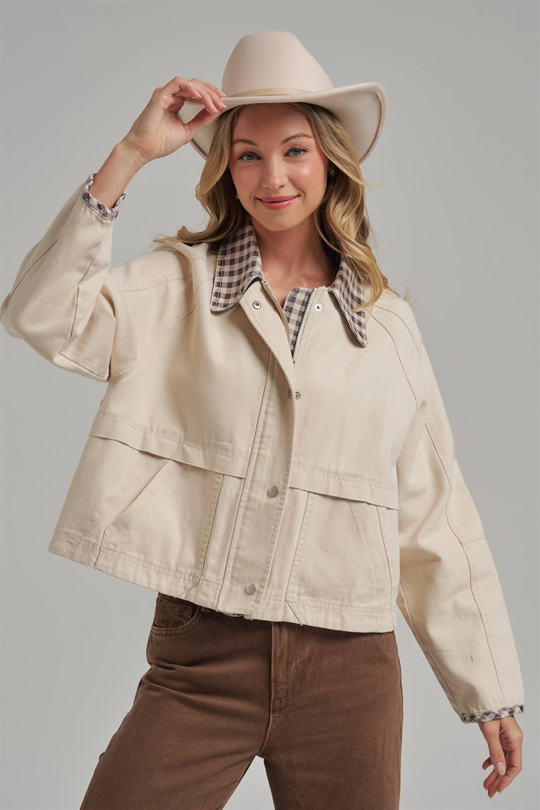 Vintage Oxford Twill Fall Jacket