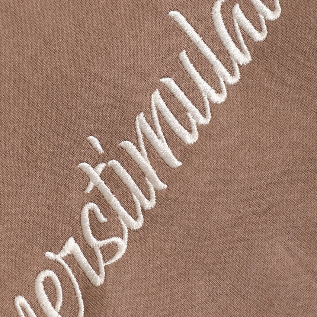 Overstimulated Embroidered Heavy Cotton T-Shirt