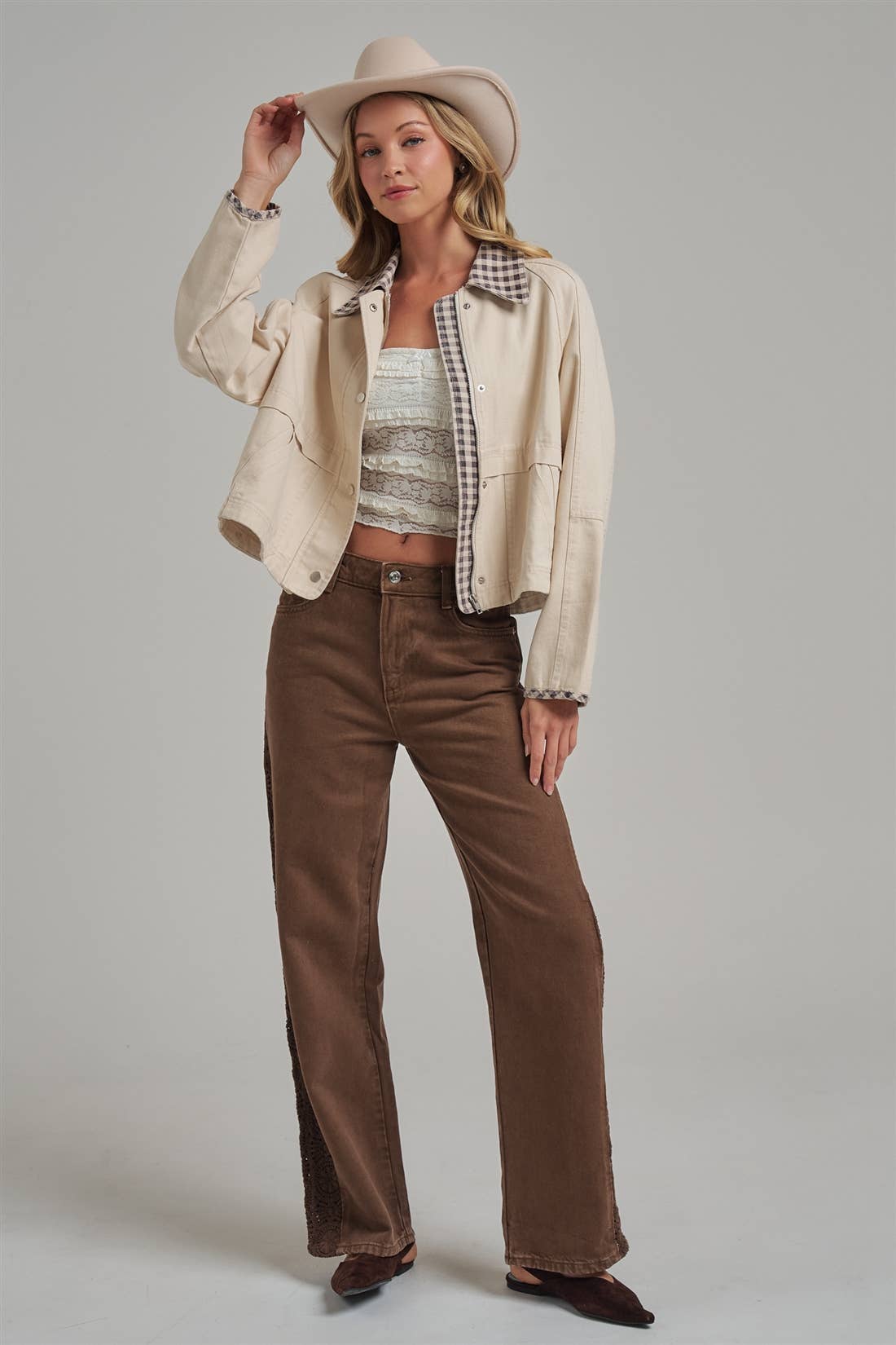 Vintage Oxford Twill Fall Jacket