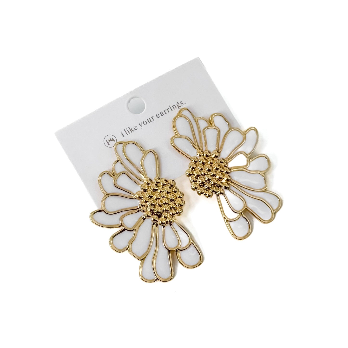 Florence Flower Earrings - WATERPROOF