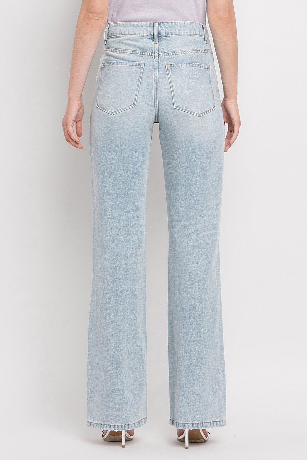 *FINAL SALE*Vervet by Flying Monkey 90'S Vintage Super High Rise Flare Jeans