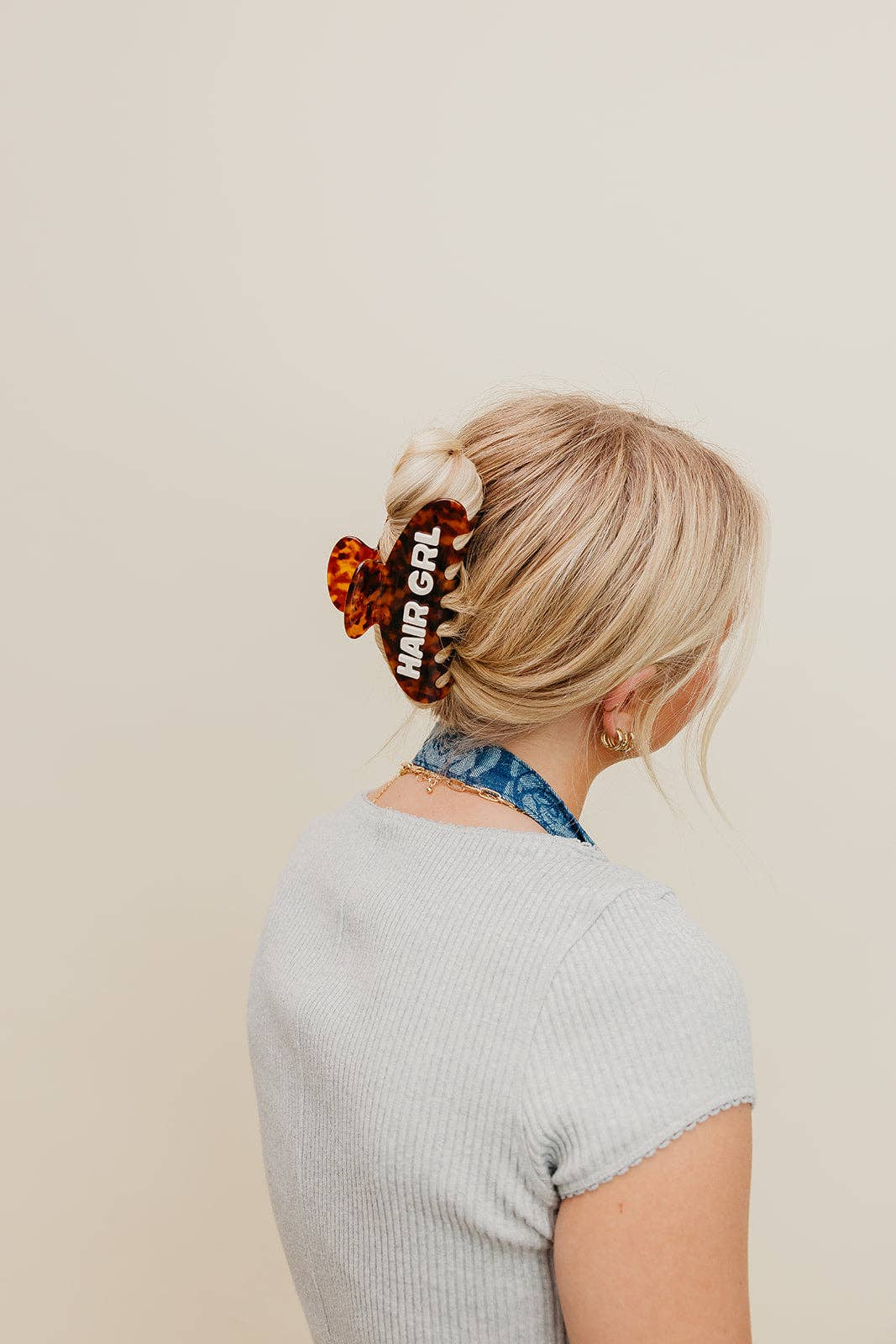 HAIR GRL ACETATE CLAW - TWO SIZES