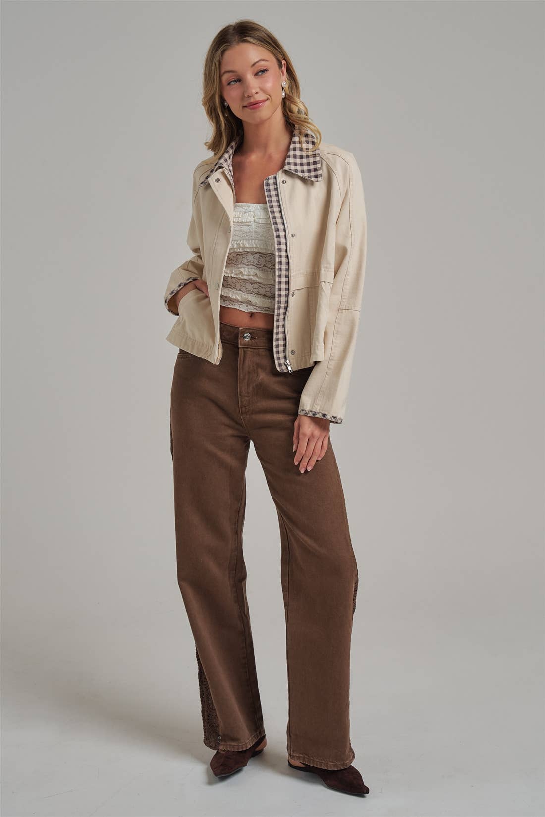 Vintage Oxford Twill Fall Jacket