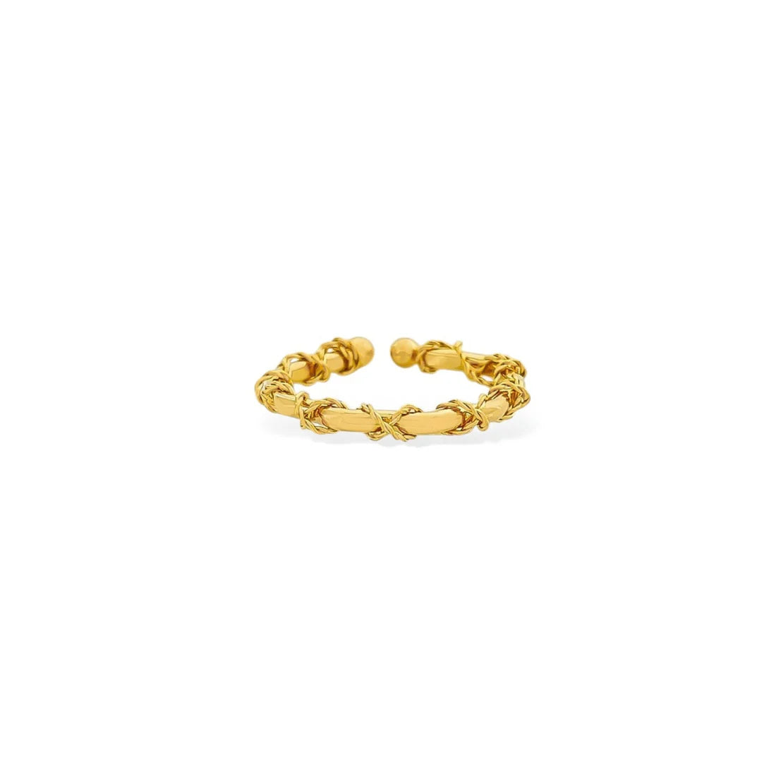 Water Resistant Wire Wrapped Simple Ring