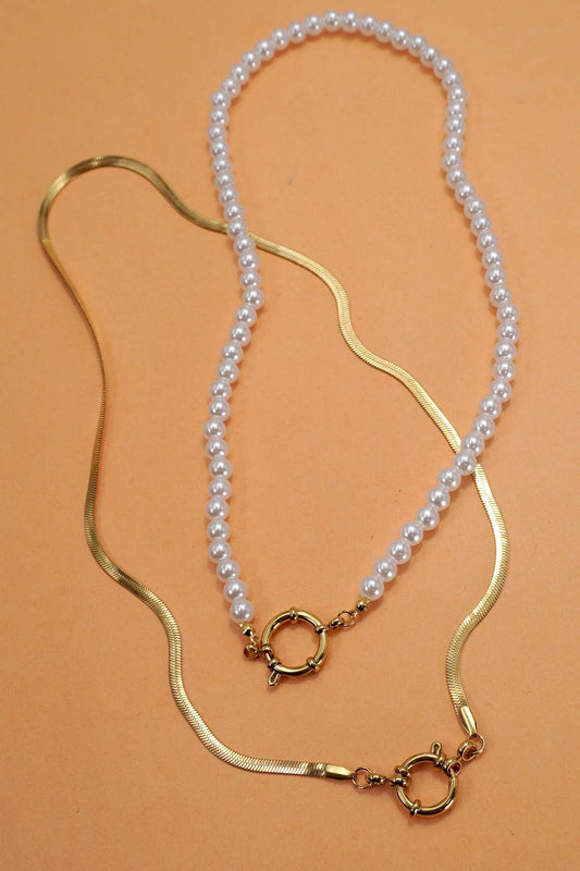 18K Stainless Steel Chain Necklace