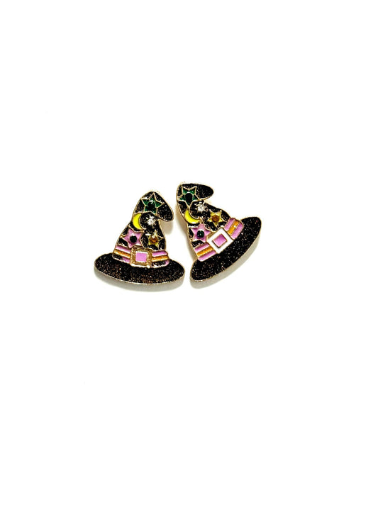 Winifred's Hat Stud Earrings