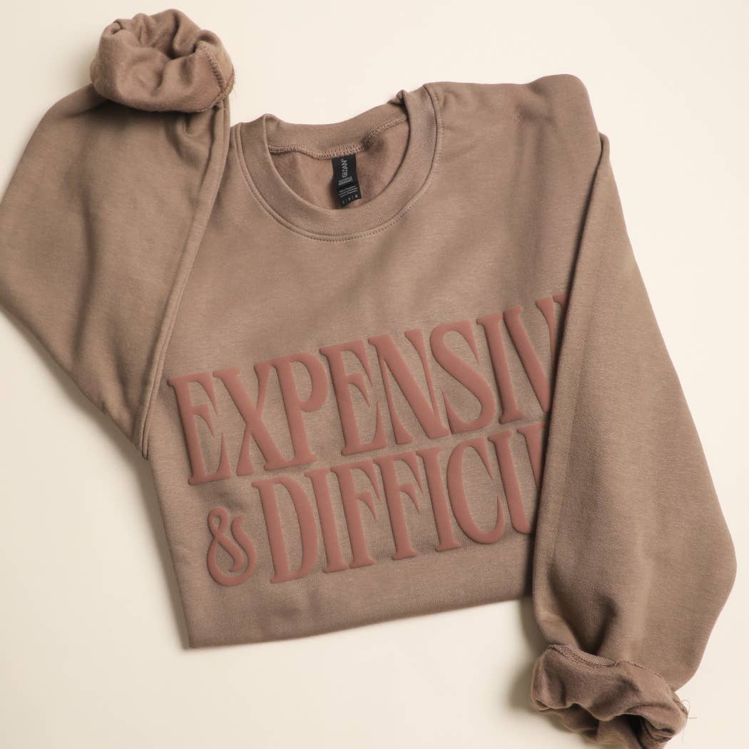 Expensive & Difficult Puff Sweatshirt