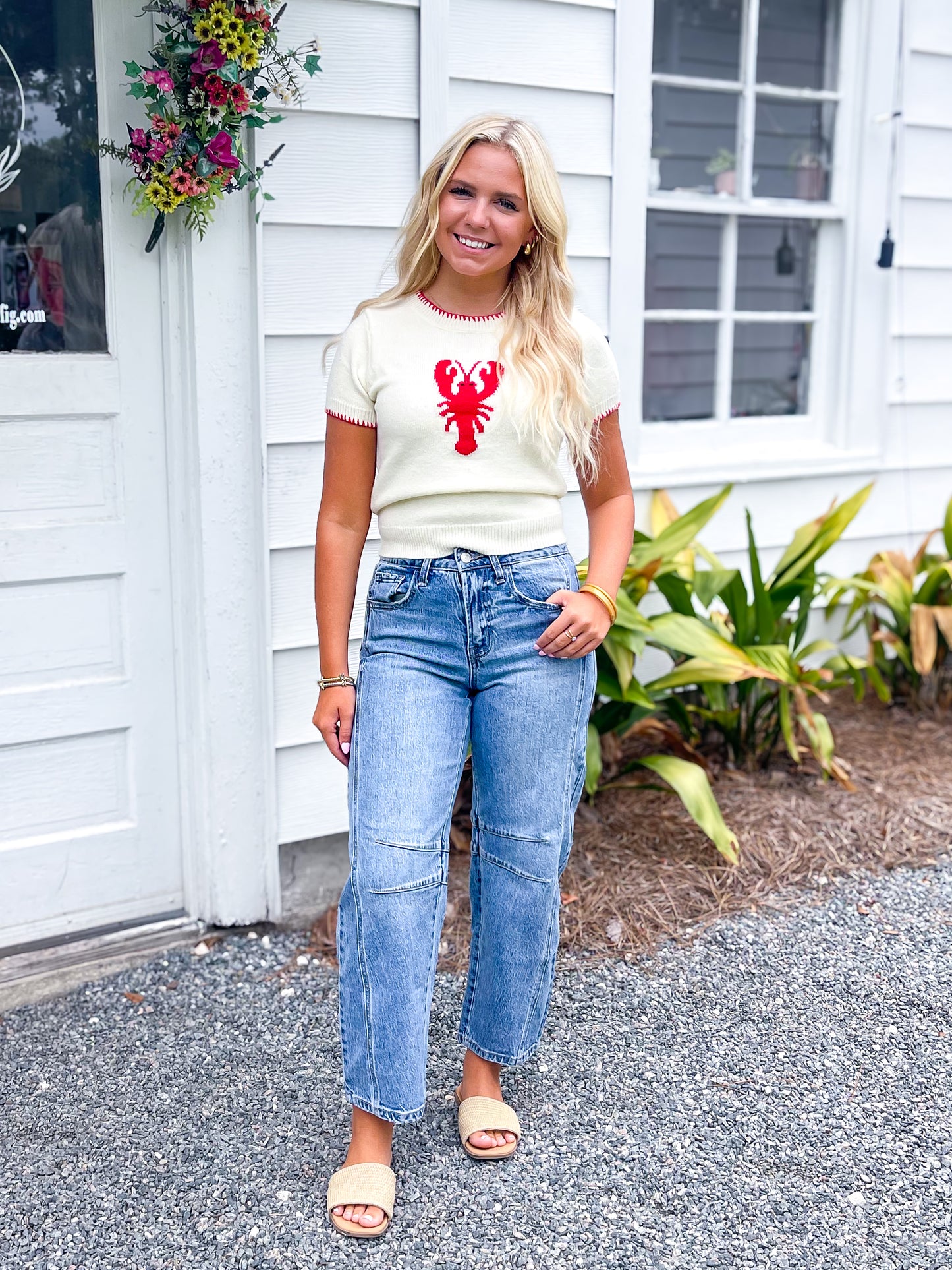 Belle Lobster Sweater