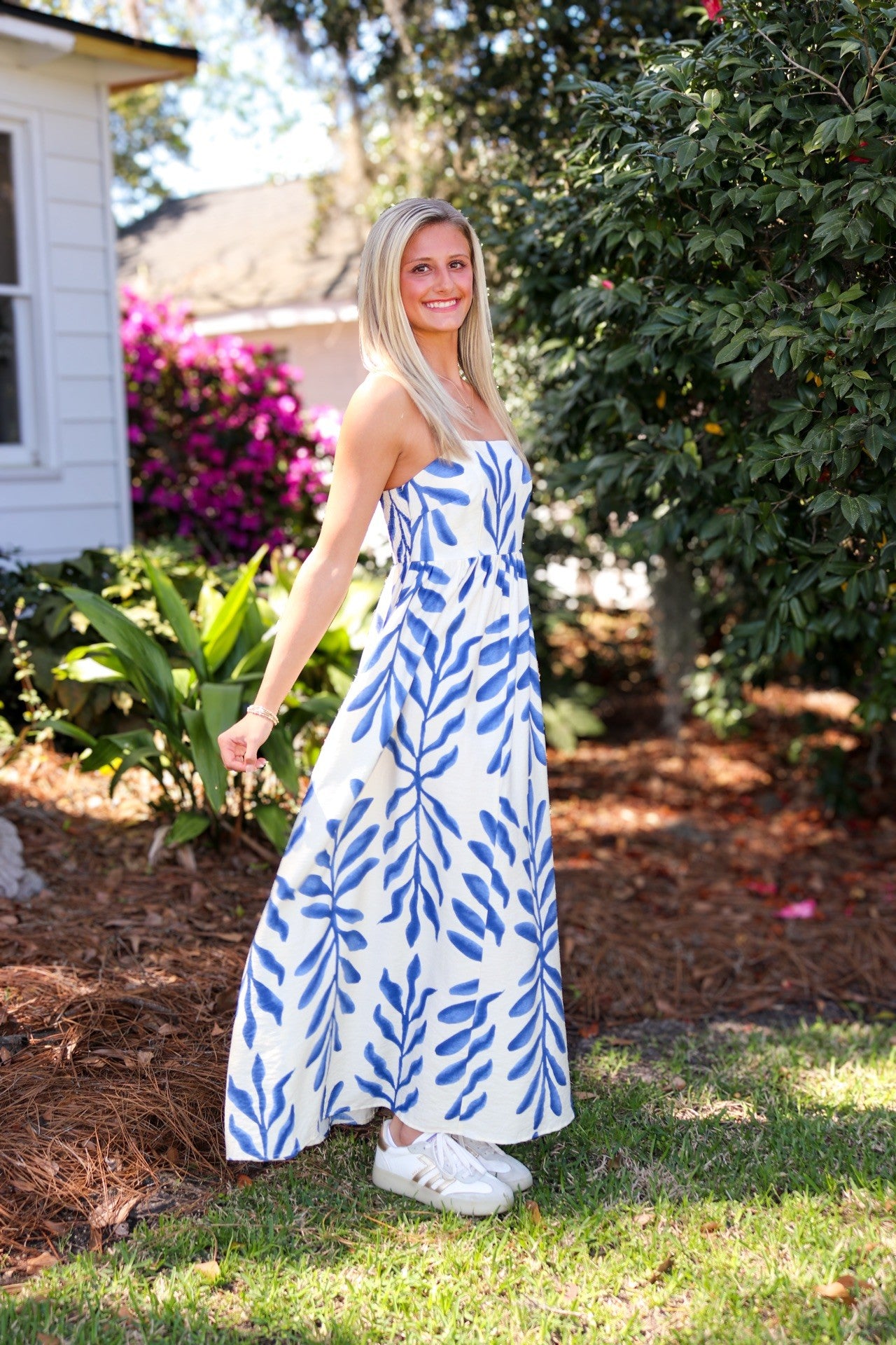 Aegean Fern Maxi Dress