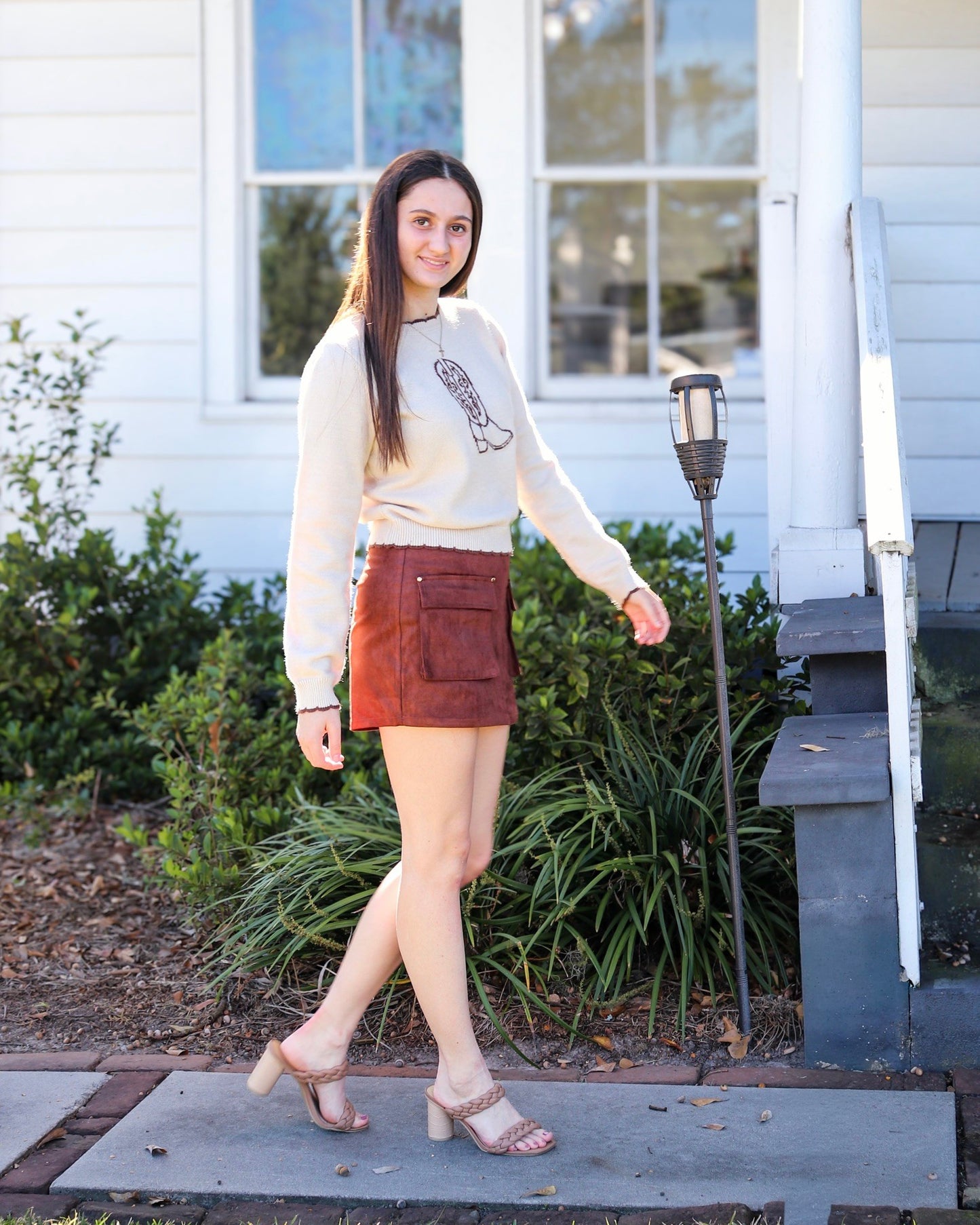 Cameron Cowboy Boot Sweater