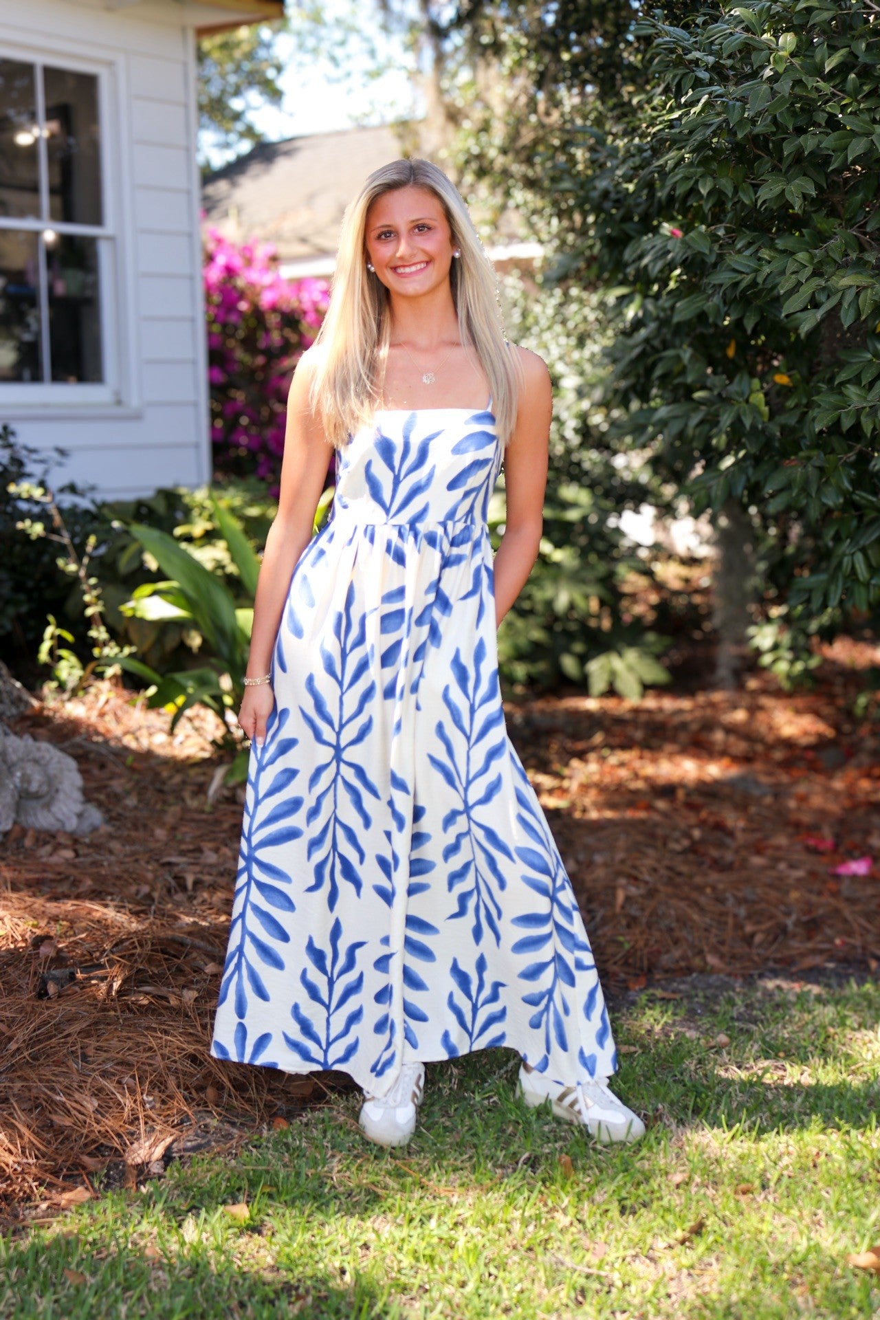 Aegean Fern Maxi Dress