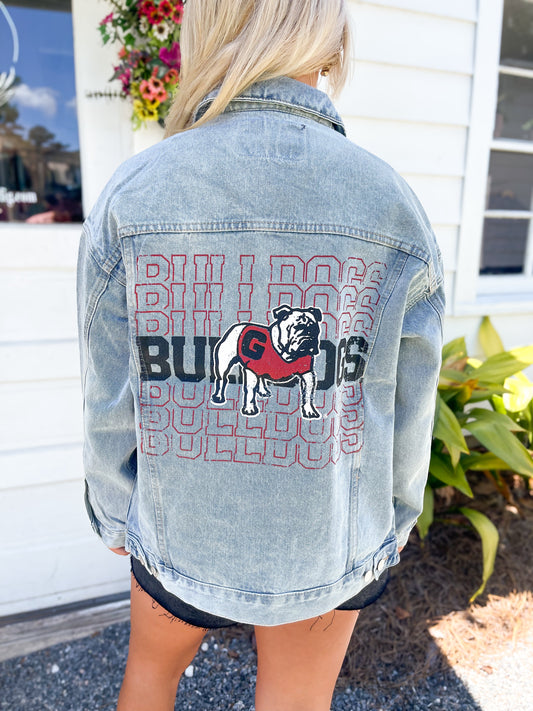 Georgia Bulldogs Repeat Denim Jacket