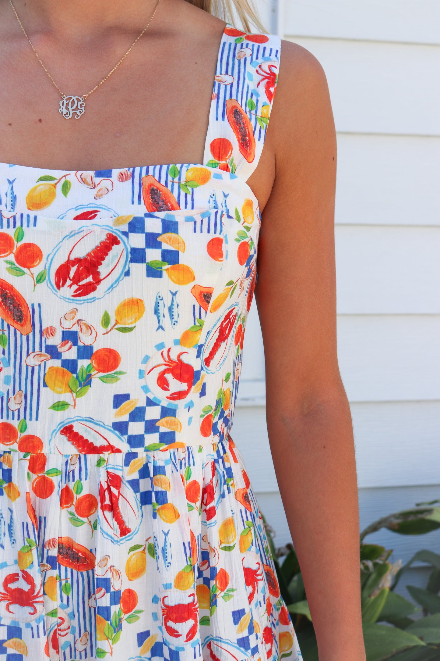Mykonos Market Romper