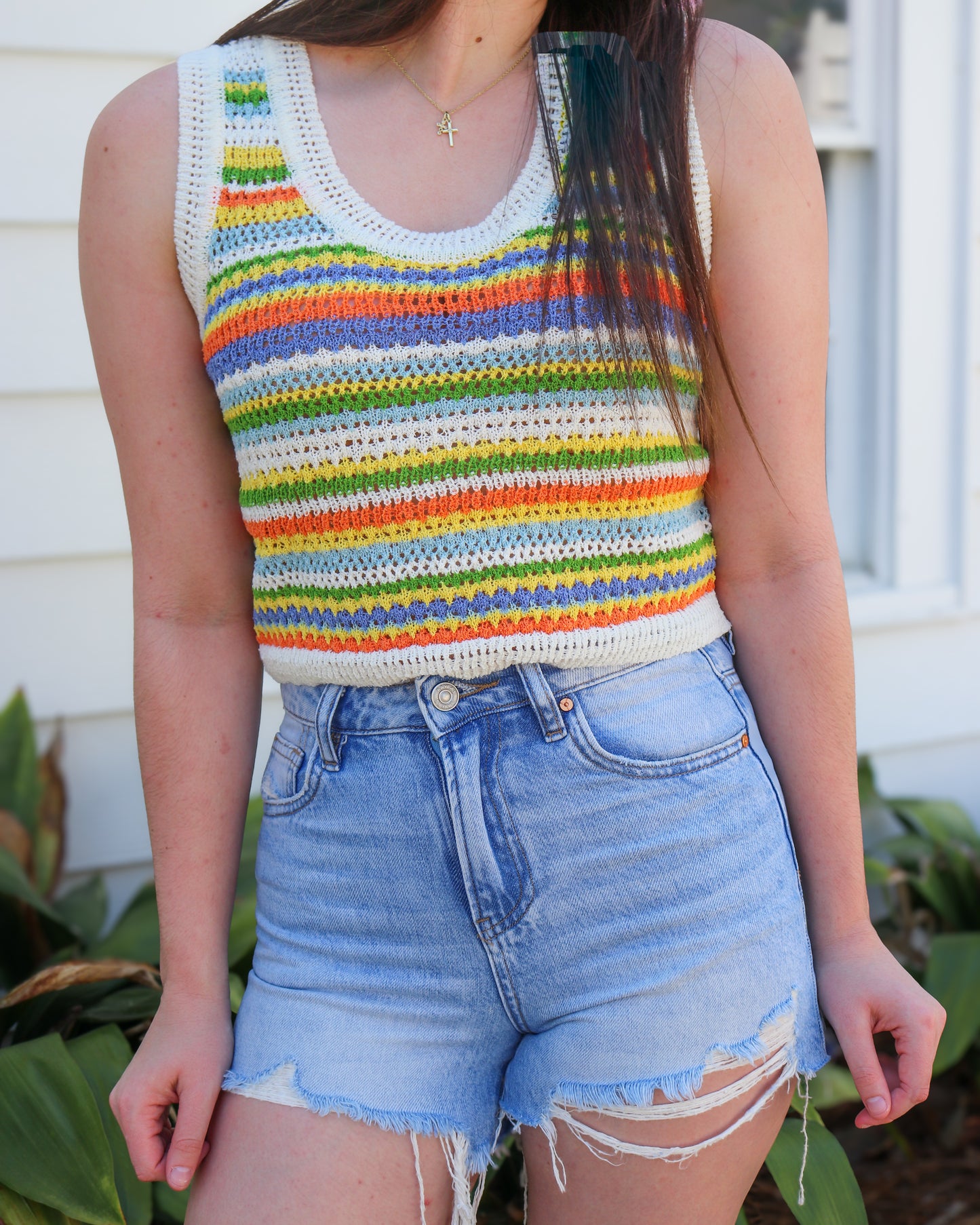 *FINAL SALE*Sylvia Stripe Sweater Vest