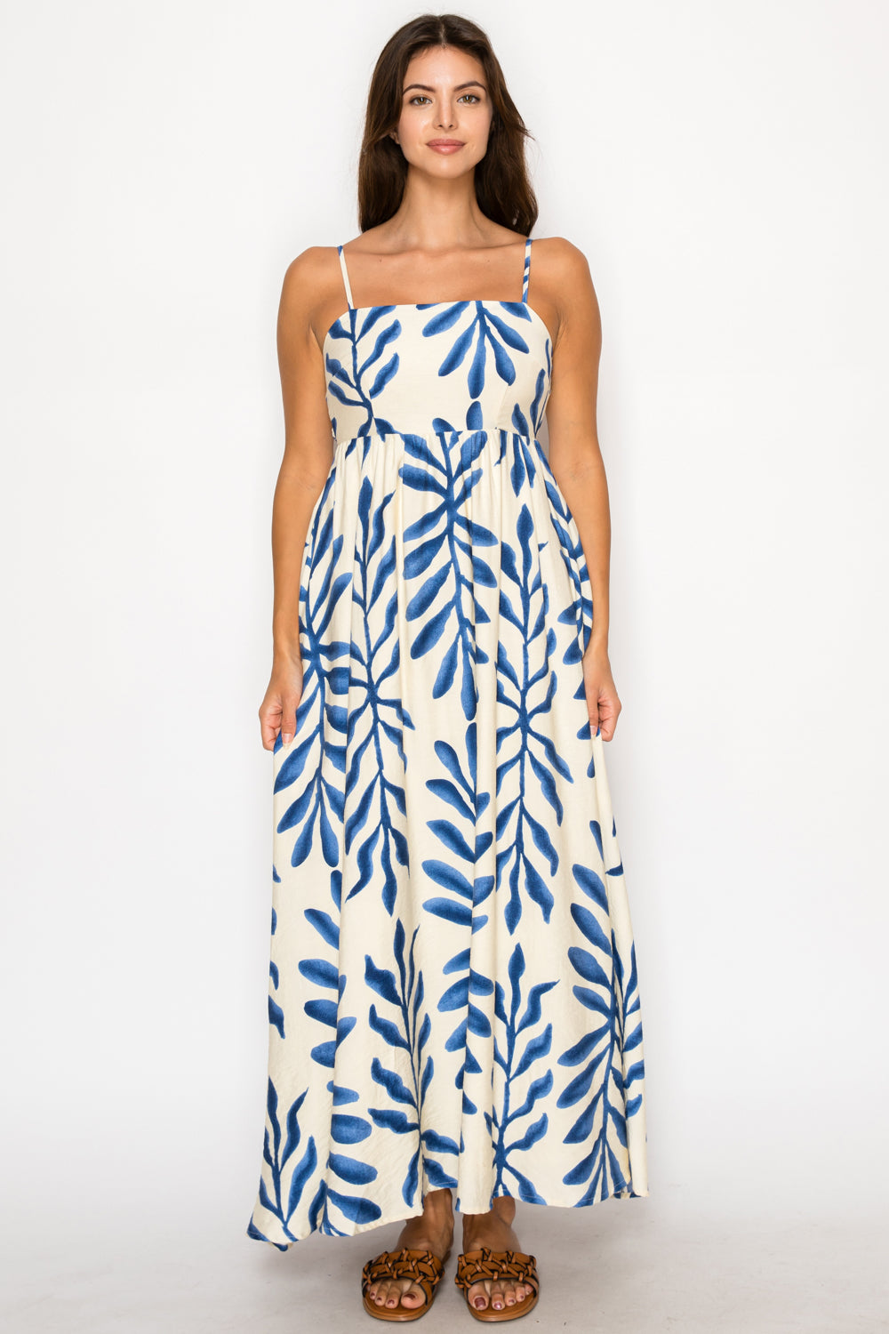Aegean Fern Maxi Dress