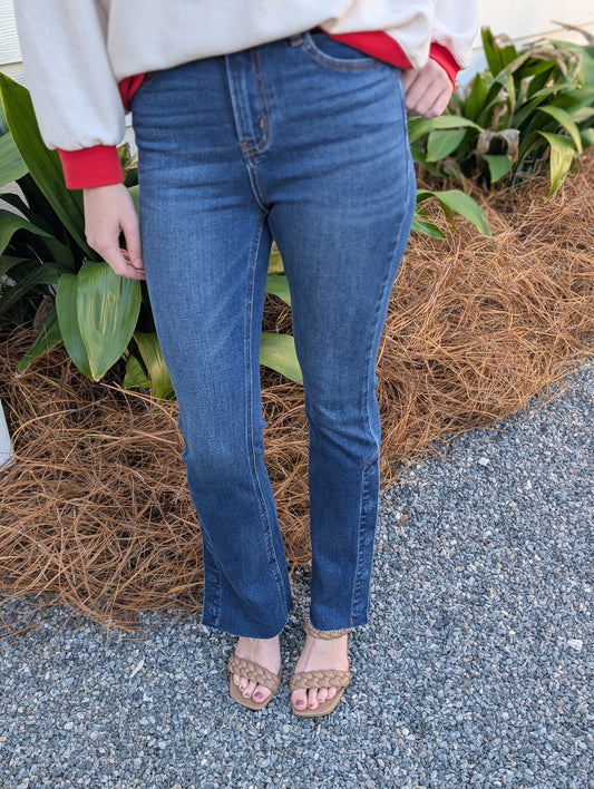 Lunna High Rise Bootcut Denim Jeans