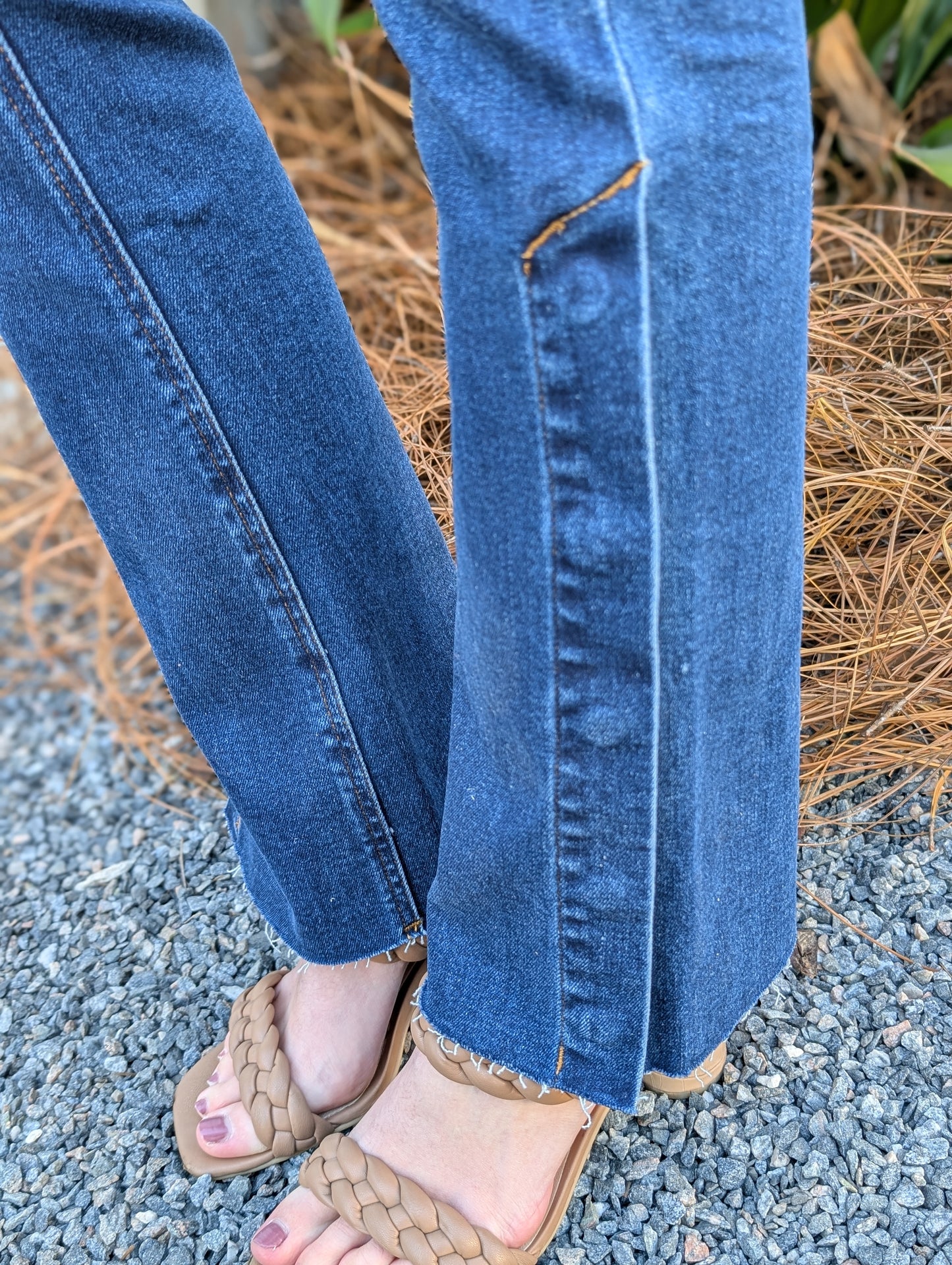 Lunna High Rise Bootcut Denim Jeans