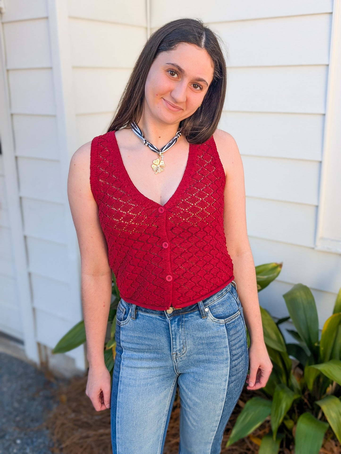 Venus Knit Cardi Vest