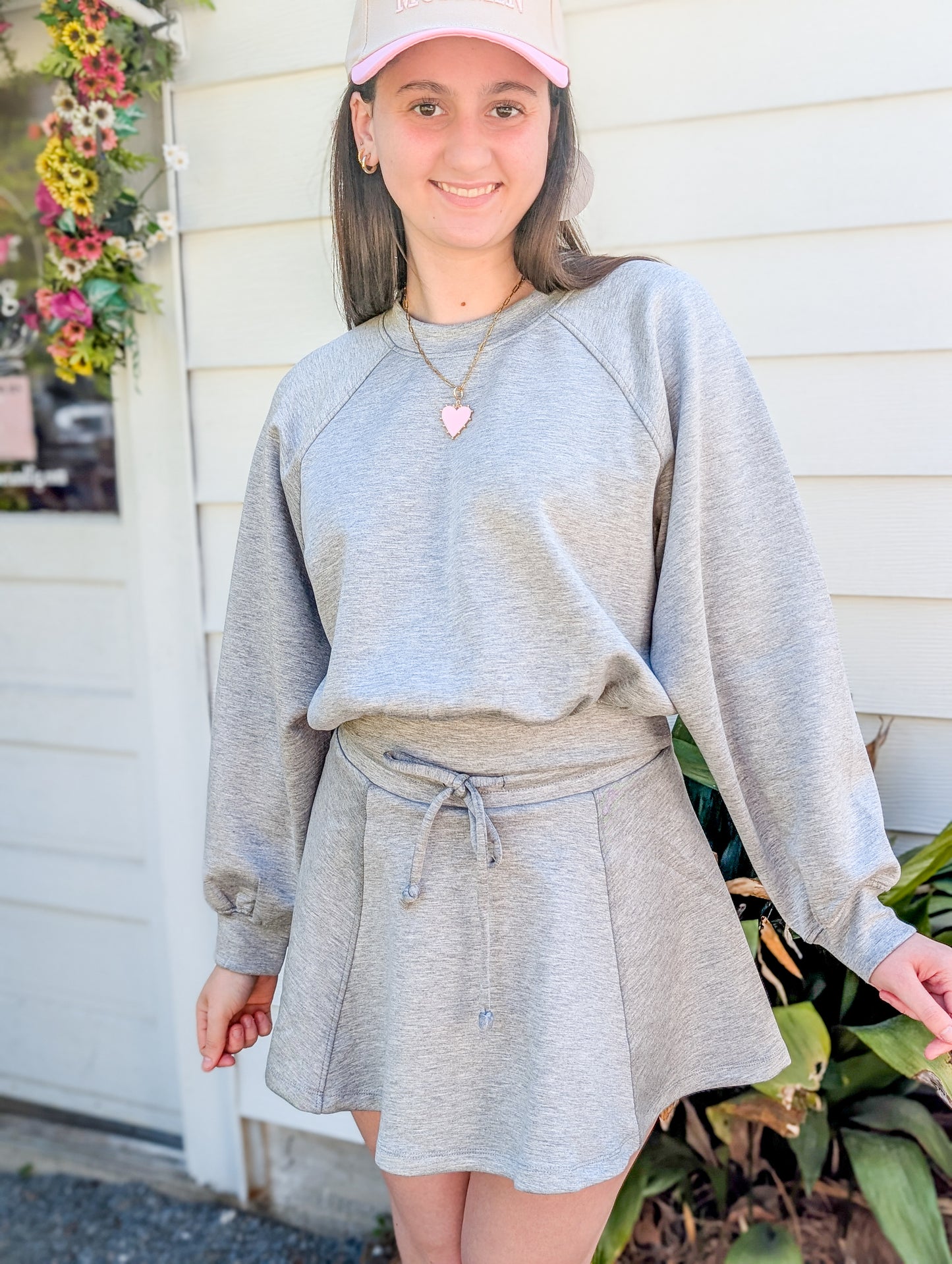 Neoprene Skater Elastic Waist Band Skort