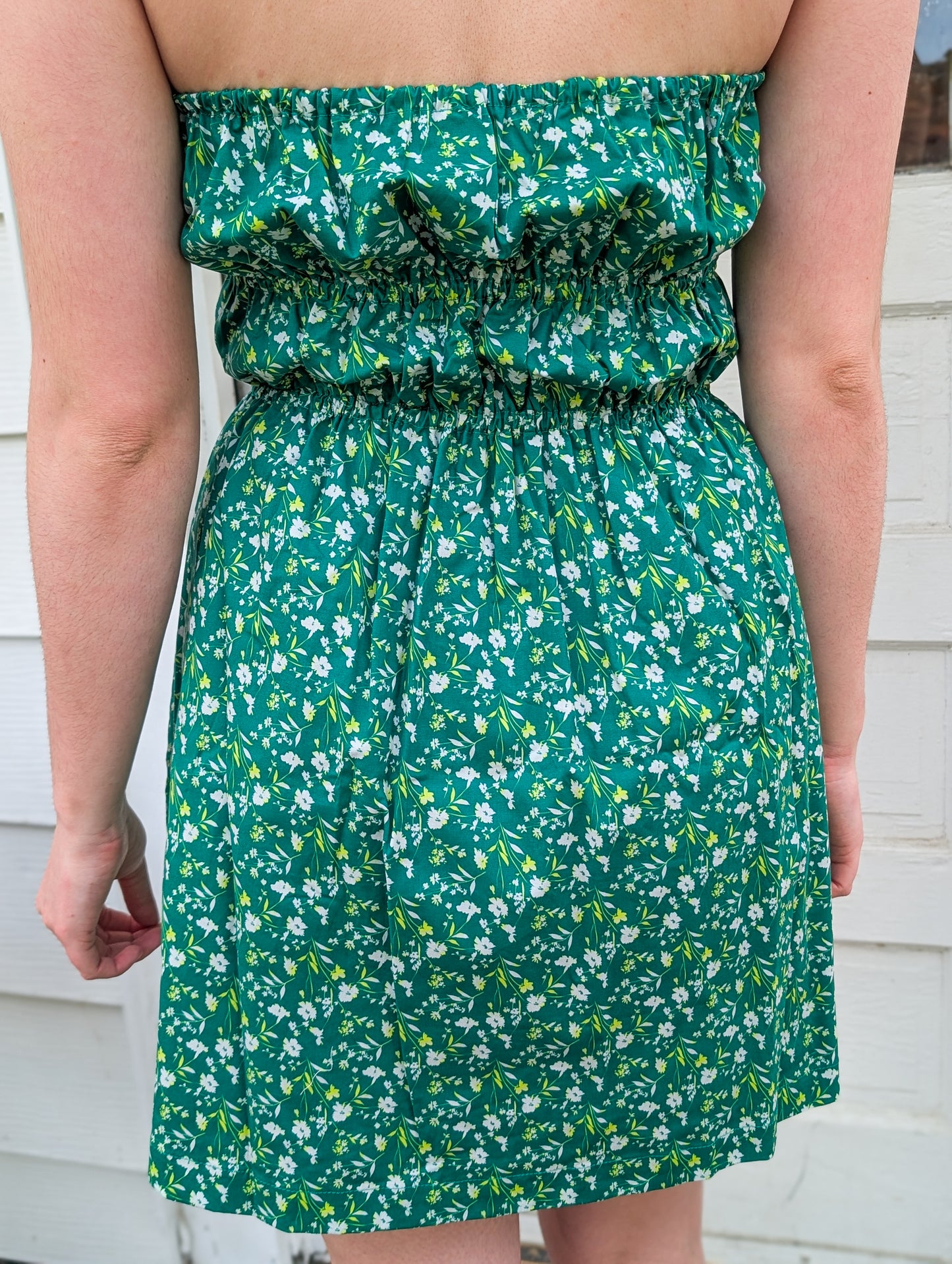 Sun Escape Tube Mini Dress