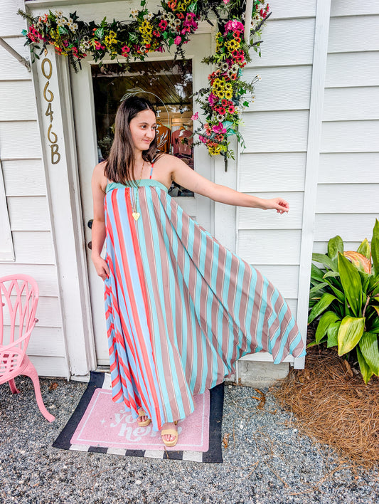 Serafina Striped Maxi