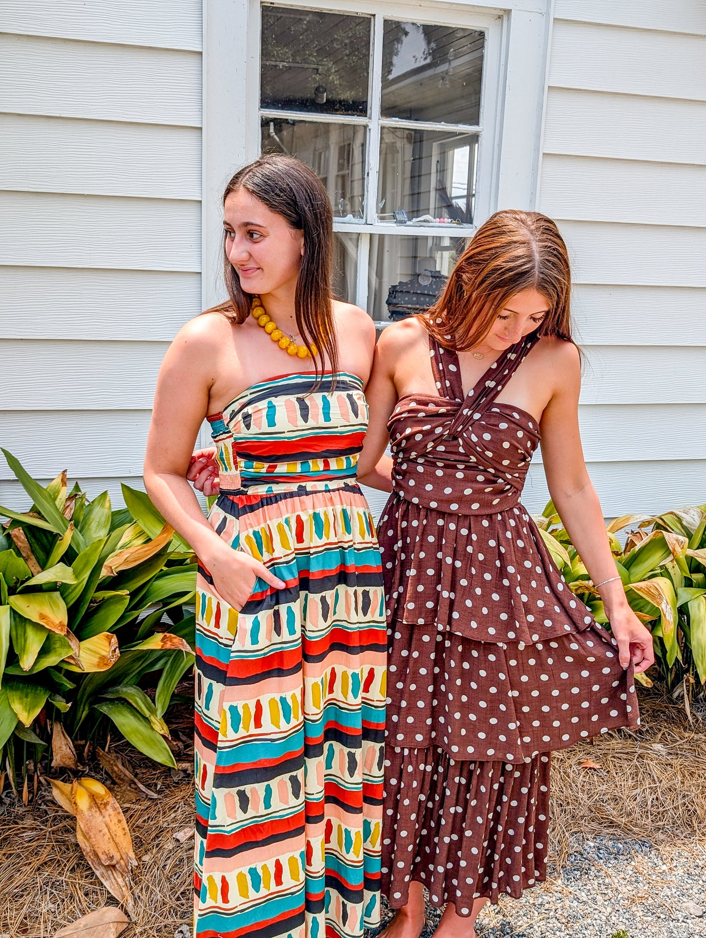 Chestnut Moon Maxi Dress