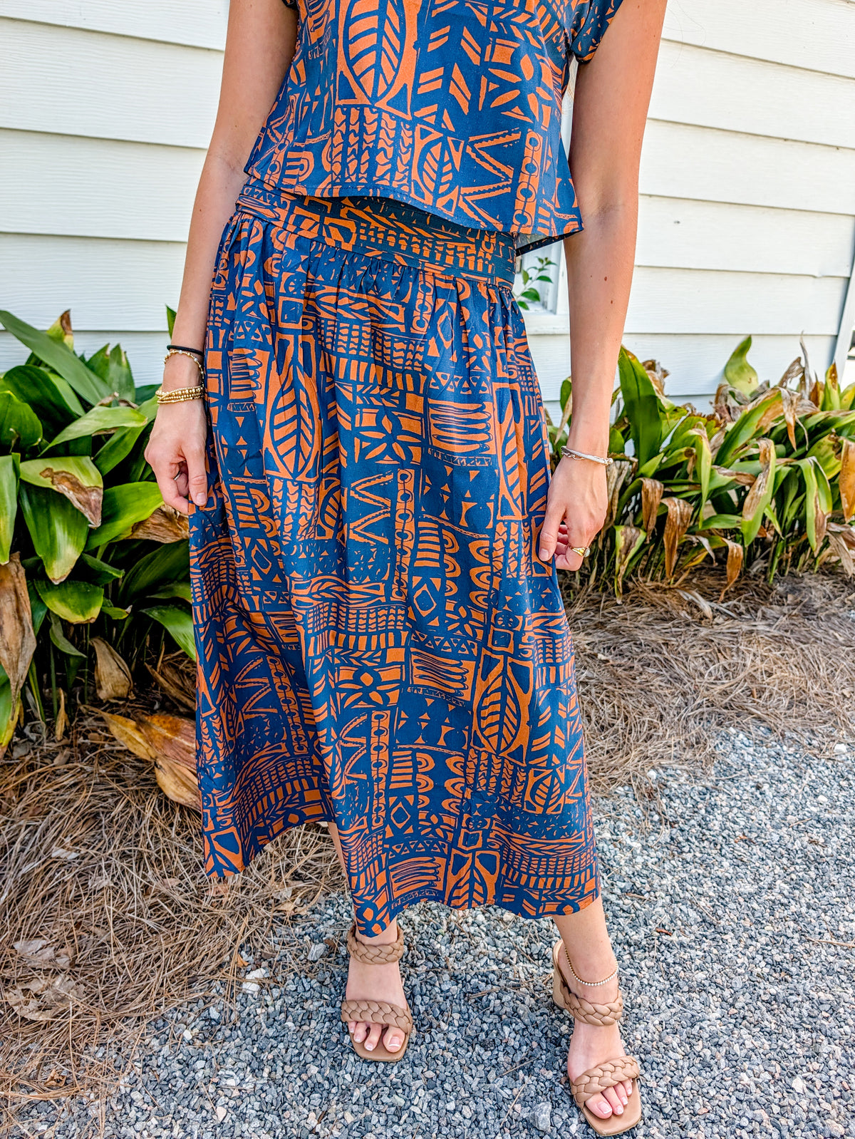 Rustic Edge Skirt