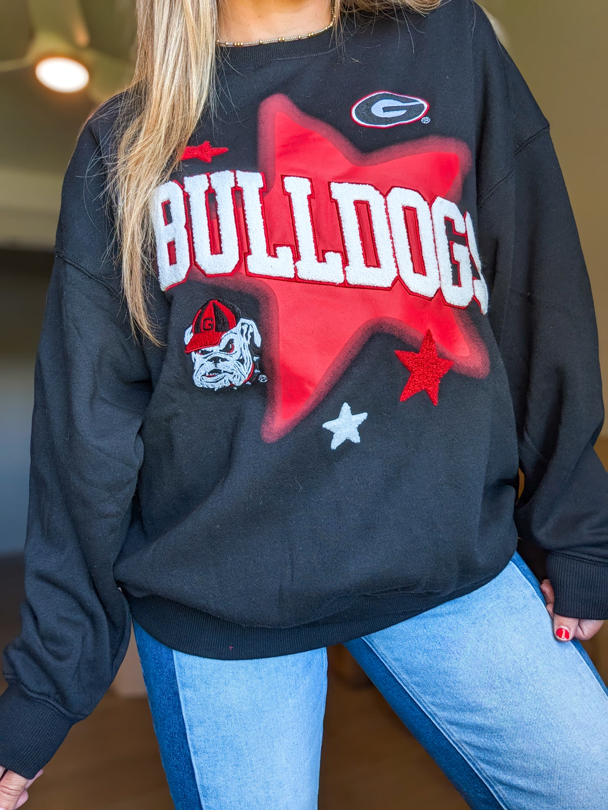 Georgia Aura Multimedia OS Fleece Crew