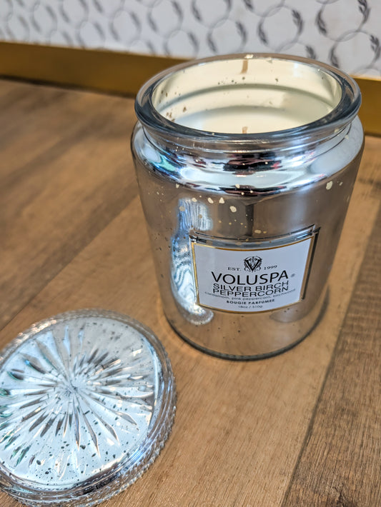 Silver Birch 18oz Candle