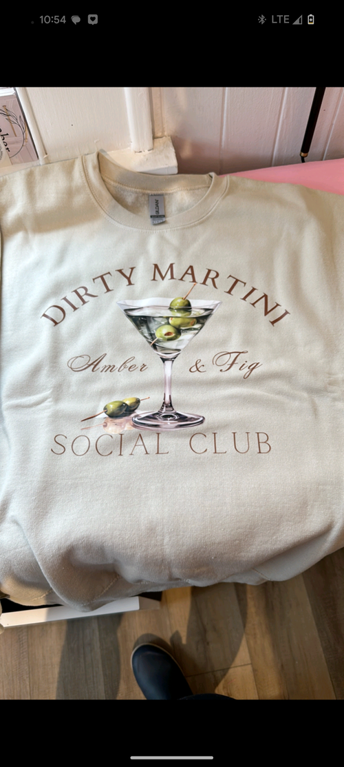 Amber & Fig Dirty Martini Sweatshirt