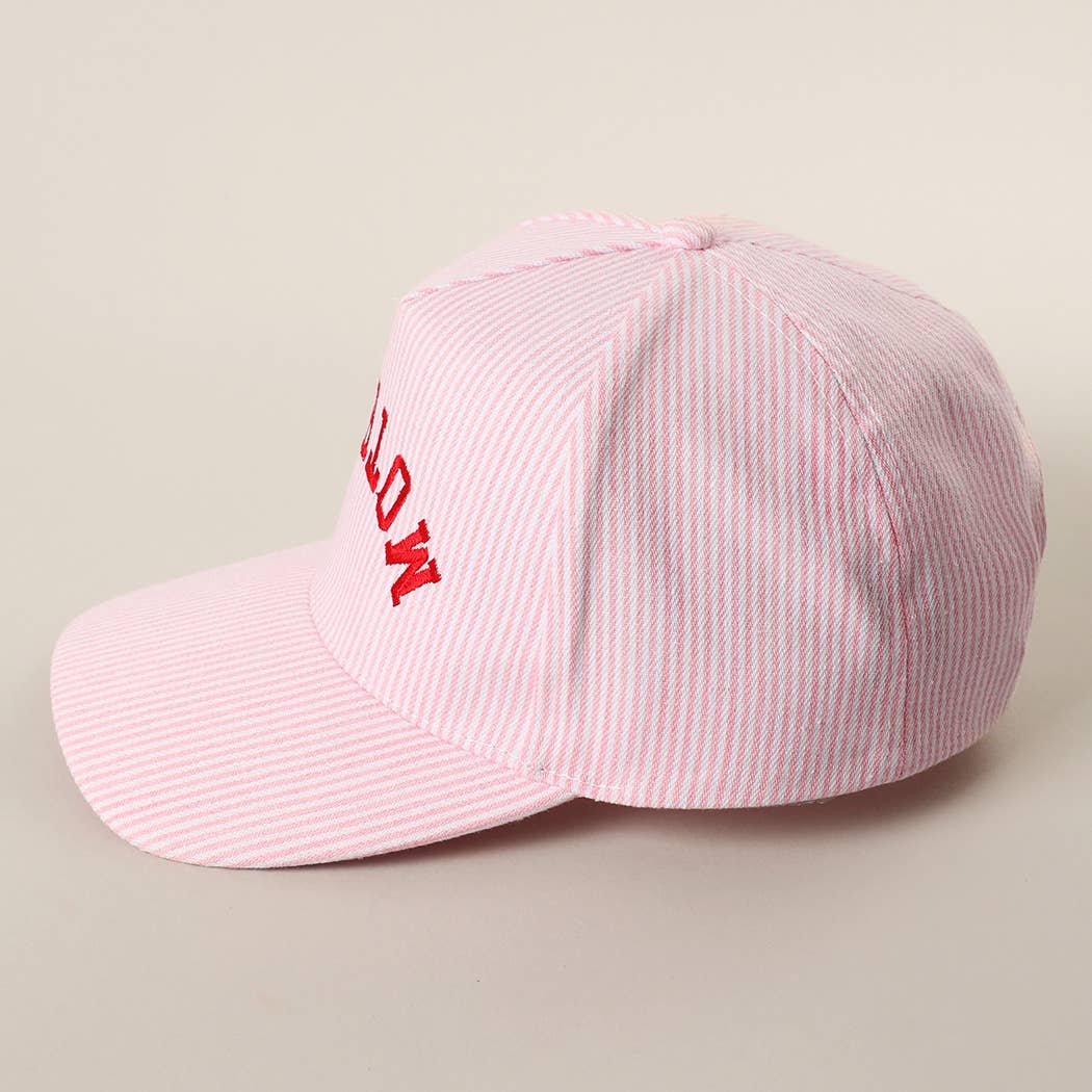 MOTHER Upside Down Embroidered Trucker Hat