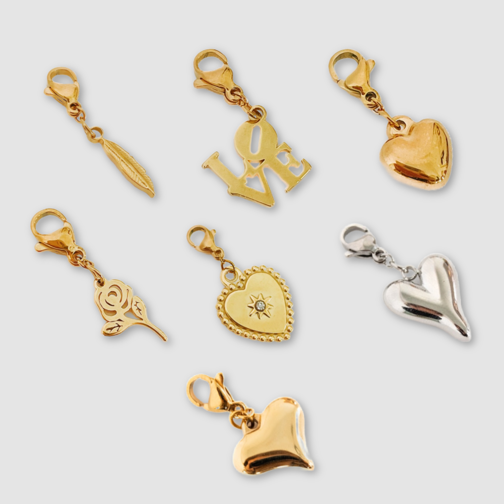 Love Collection Charm Bar Charms  - WATERPROOF