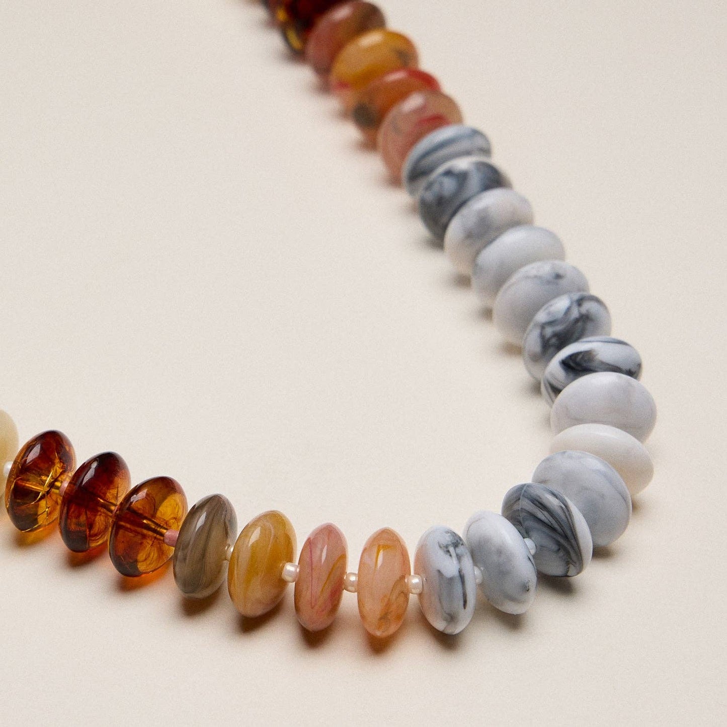 Boho Bloom Beaded Multicolor Necklaces