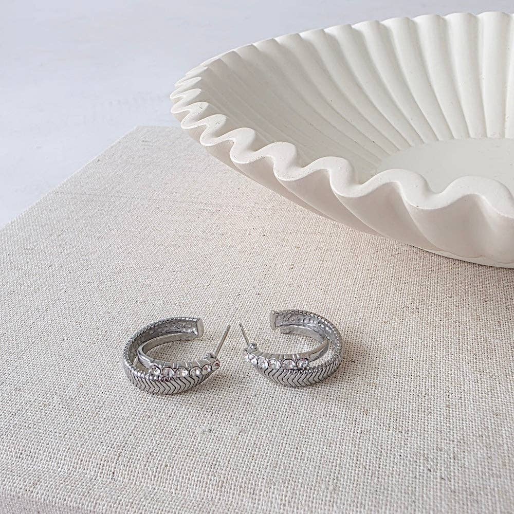 Stardust Hoop Earrings - WATERPROOF