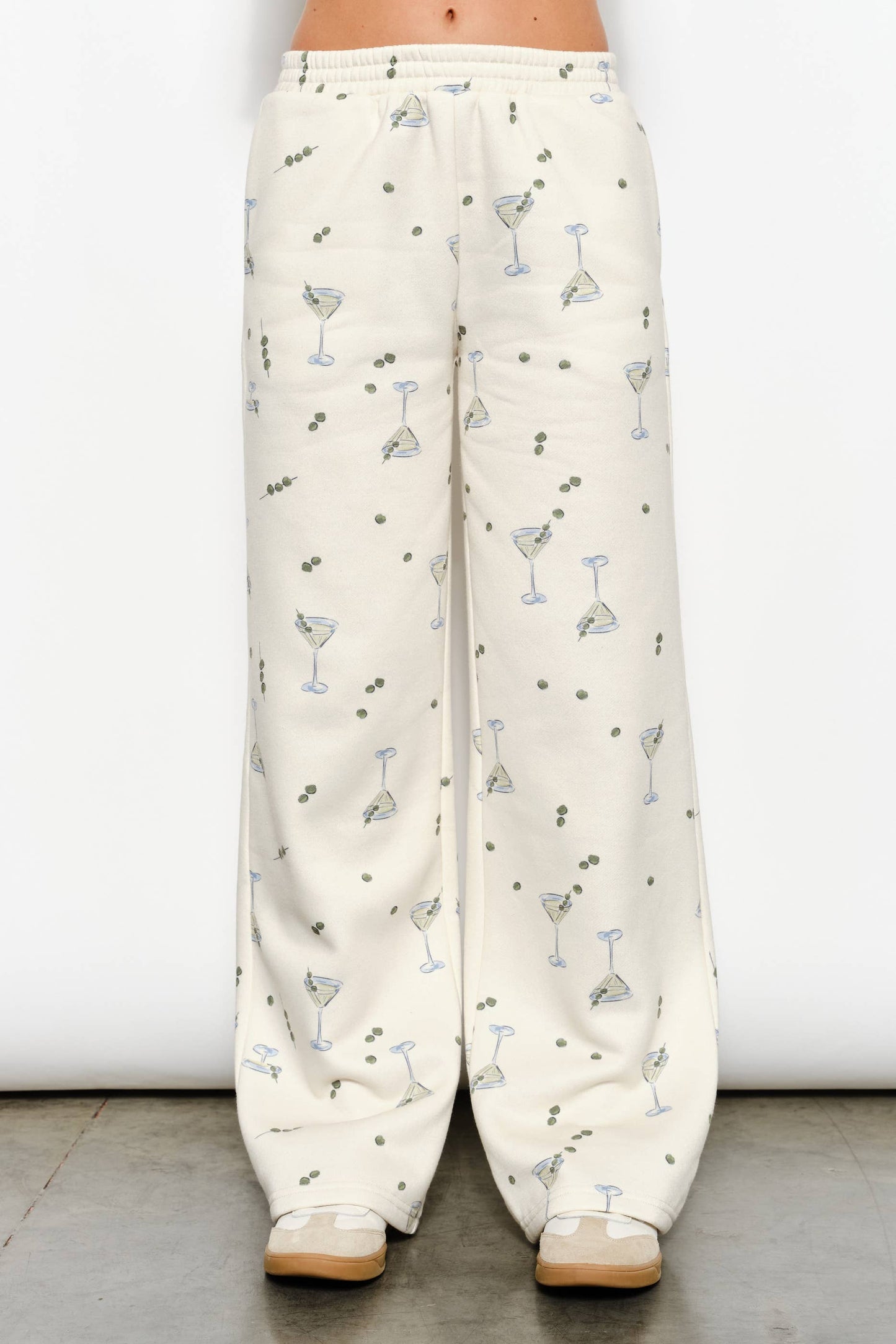 Billie Martini Sweat Pants - Playful, Lounge, Comfy