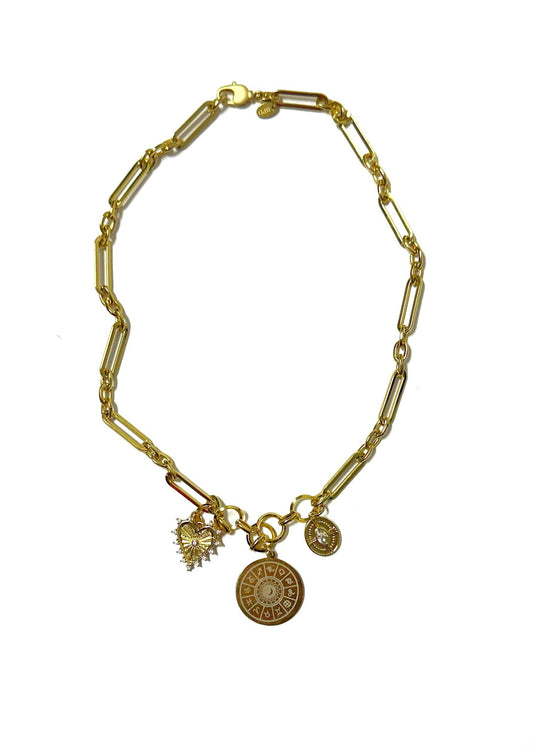 Gold Pendant Necklace