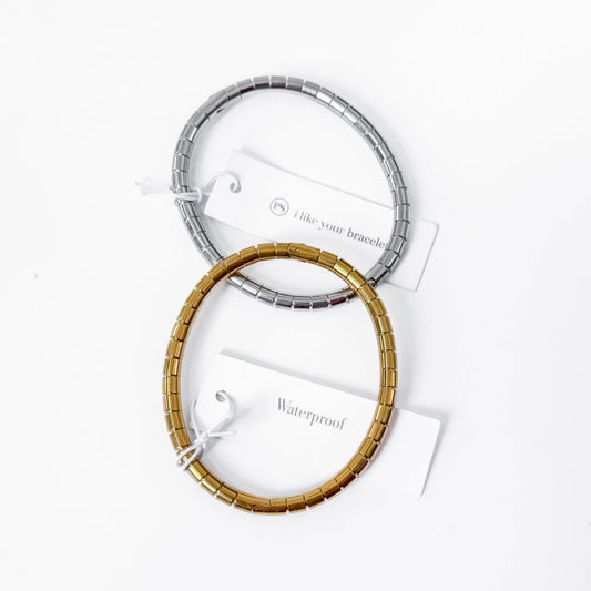 Harlow Hinged Bangle Bracelet - WATERPROOF