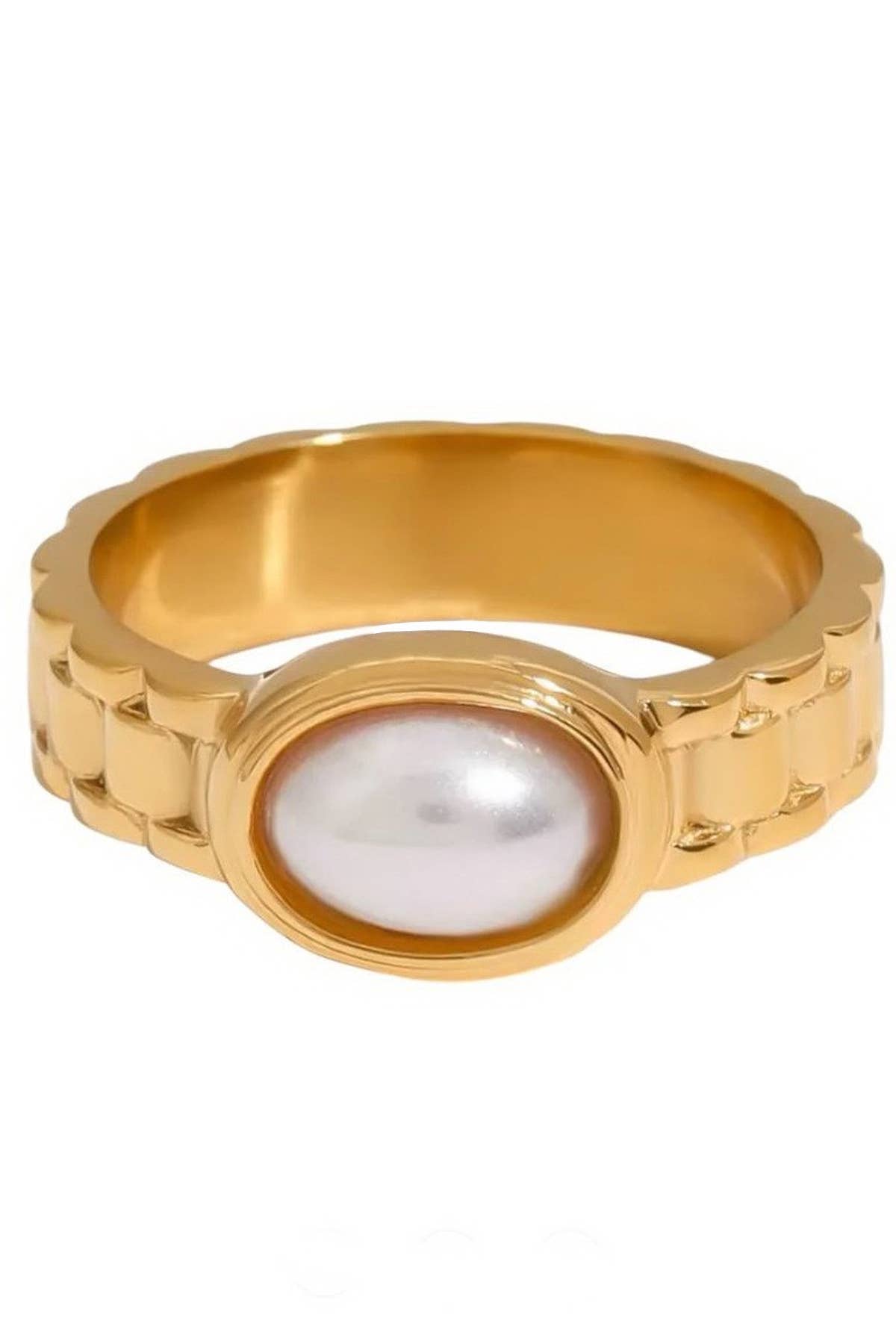 18K Stainless Steel Tarnish Free Rings