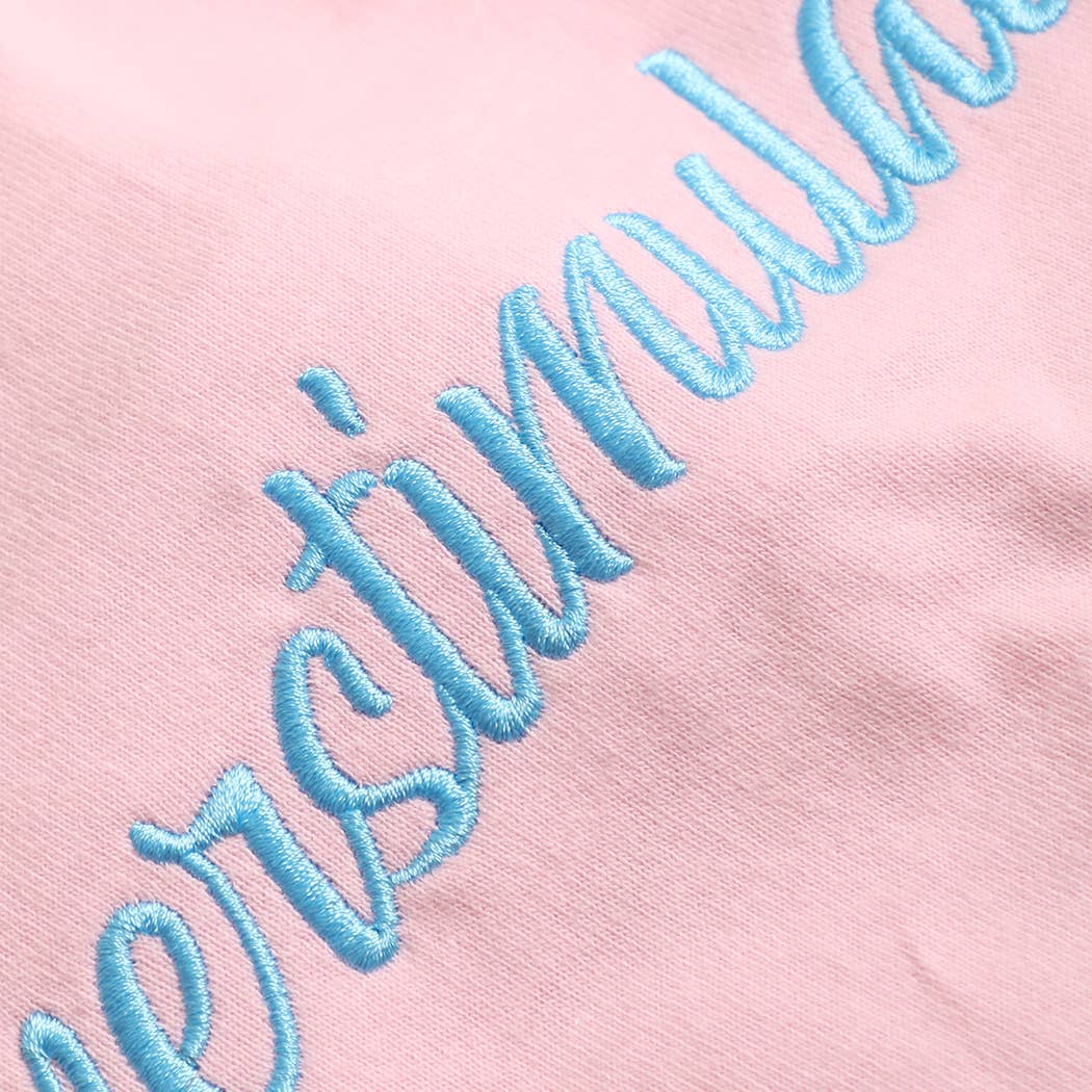 Overstimulated Embroidered Heavy Cotton T-Shirt