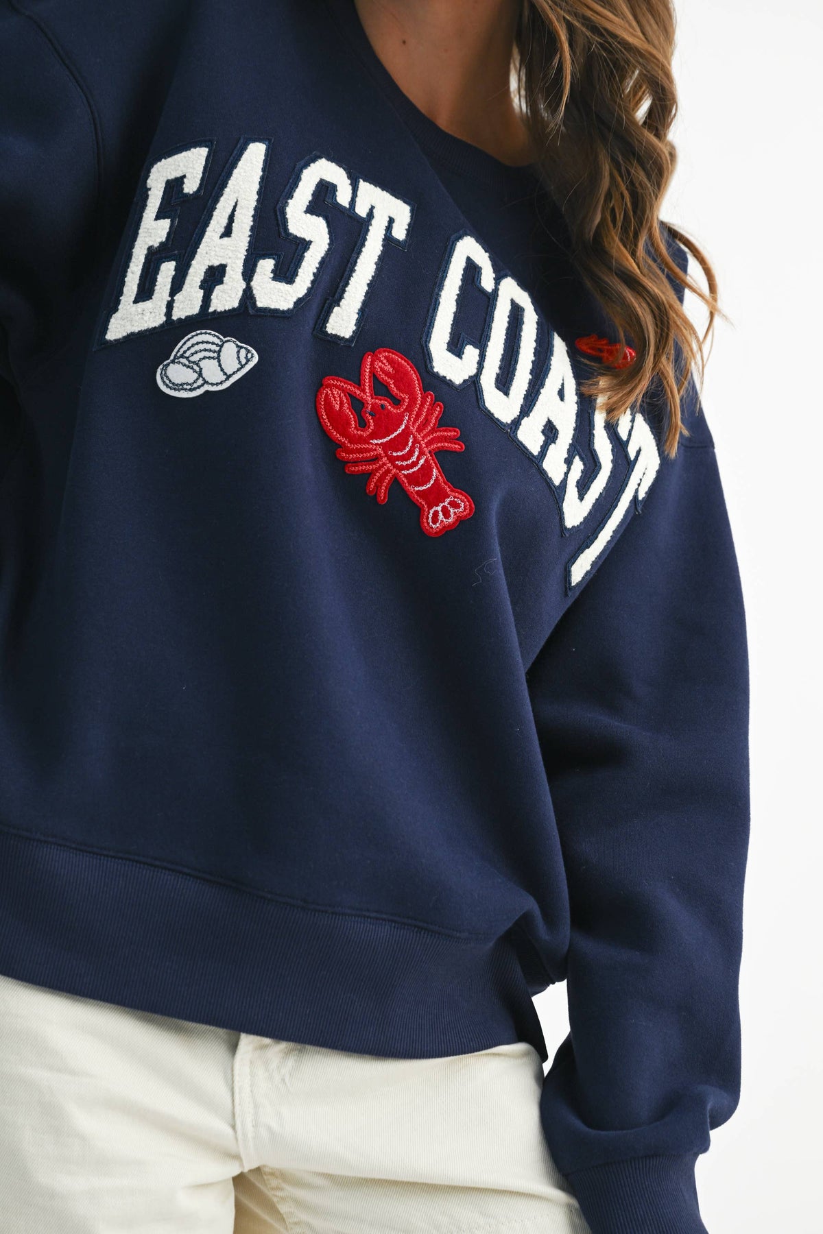 9134GK Modern Vintage Graphic Fleece Pullover