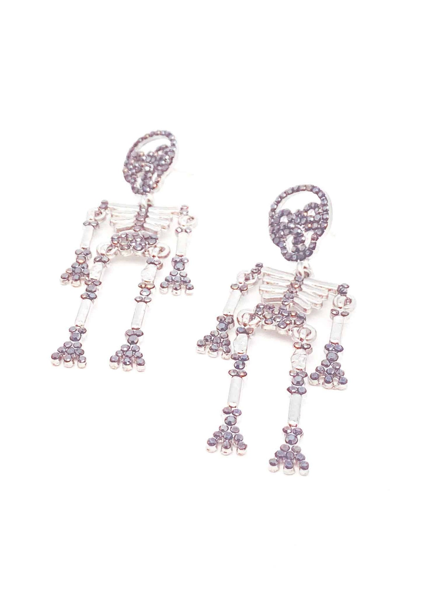 Mr. Bones Dangly Earrings